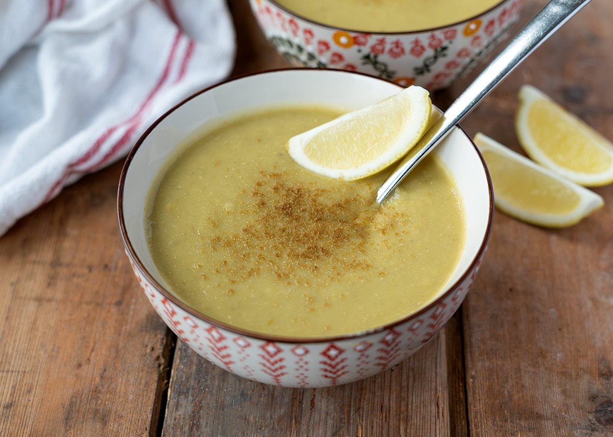Libanesische Linsensuppe