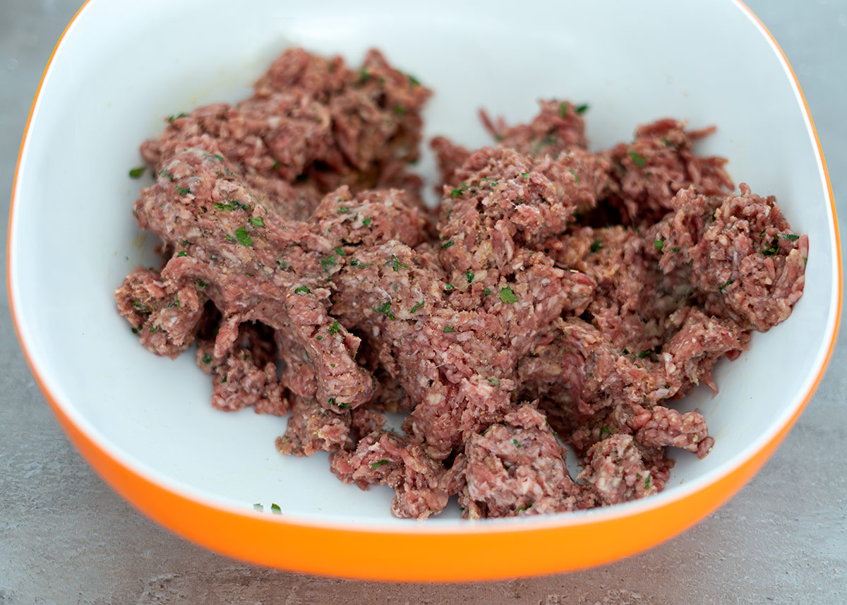 Hackfleisch für Mini Burger